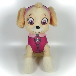 SKYE Paw Patrol Plush Dog 10" Stuffed Animal Toy Spin Master 2016 Nickelodeon